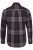 JP1880 Shirt Flannel Long Sleeve Dark Brown - Skjorter - Skjorter til store mænd 2XL- 8XL