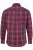 JP1880 Checked Shirt Long Sleeve Red - Skjorter - Skjorter til store mænd 2XL- 8XL