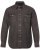 JP1880 Denim Shirt Flexnamic Dark Brown - Skjorter - Skjorter til store mænd 2XL- 8XL