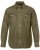 JP1880 Denim Shirt Long Sleeve Olive Green - Skjorter - Skjorter til store mænd 2XL- 8XL