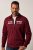 JP1880 Sweatshirt Long Sleeve Boxy Fit Red - Trøjer og hættetrøjer - Trøjer og Hættetrøjer i store størrelser - 2XL-14XL