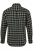 JP1880 Checked Flannel Shirt Long Sleeve Eucalyptus Green - Skjorter - Skjorter til store mænd 2XL- 8XL