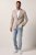 JP1880 Jacket Business Checked Beige - Habitter og blazere - Habitter og jakkesæt i store størrelser
