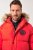 JP1880 Parka Quilted Faux Fur Hood Red - Jakker - Jakker i store størrelser, 2XL- 12XL
