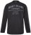 Men+ 612 Langærmet T-shirt Denim Brand Company Sort - T-shirts - T-shirts i store størrelser - 2XL-14XL