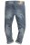 JP1880 FLEXNAMIC Modern Straight Fit Jeans Vintage Denim - Jeans og bukser - Herrejeans og bukser i store størrelser W40-W70