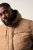 STHUGE Jacket Puffer With Warm Quilting Beige - Jakker - Jakker i store størrelser, 2XL- 12XL