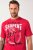 JP1880 T-Shirt Short Sleeve Serpent Red - T-shirts - T-shirts i store størrelser - 2XL-14XL