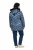 Ulla Popken 842013 Quiltet jakke Denimblå - Jakker - Dame jakker i store størrelser