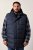 Men+ 433 Quiltet vest med hætte Mørkeblå - Jakker - Jakker i store størrelser, 2XL- 12XL