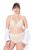 Ulla Popken 842435 Trusser med høj talje 3-pak Beige - Trusser - 