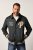 JP1880 Blouson Velour with Chest Embroidery Dark Green - Jakker - Jakker i store størrelser, 2XL- 12XL