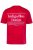 Men+ 500 T-shirt Indigo Blue Denim Mørkerød - T-shirts - T-shirts i store størrelser - 2XL-14XL