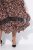 Ulla Popken 842979 Dyreprintet kjole Brun - Midikjoler - Midikjoler i store størrelser