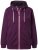 Ulla Popken 843186 Vandafvisende softshelljakke med refleks Vinrød - Jakker - Dame jakker i store størrelser