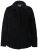 Ulla Popken 843244 Velourjakke Sort - Jakker - Dame jakker i store størrelser