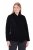 Ulla Popken 843244 Velourjakke Sort - Jakker - Dame jakker i store størrelser