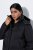 Ulla Popken SYMPATEX Triple Function Coat Black - Frakker - Frakker i store størrelser