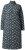 Ulla Popken 843506 Mønstret sweatkjole Sort - Sweatkjoler - 