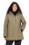 Ulla Popken 844034 Funktionsjakke Khaki - Jakker - Dame jakker i store størrelser
