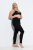 Ulla Popken 844563 Strømpeleggings Sort - Strømpebukser & strømper - 