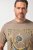 JP1880 844644 Aerosmith T-shirt Mørk taupe - Band T-shirts - Band T-shirts til mænd