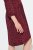 Ulla Popken 844945 A-formet jerseykjole med V-hals Blomme - Jerseykjoler - 