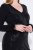 Ulla Popken 845145 Pailletkjole Sort - Aftenkjoler - Festkjoler i plus size