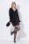 Ulla Popken 845145 Pailletkjole Sort - Aftenkjoler - Festkjoler i plus size