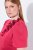 Ulla Popken 845148 Blomstret bodycon-kjole Magenta - Kjoler - Kjoler til alle størrelser