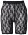 Ulla Popken 845290 Blomstrede antigniv-shorts med blonde Sort - Antigniv-shorts - 