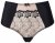 Ulla Popken 845347 Blomstrede stringtrusser Gammelrosa - Trusser - 