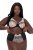 Ulla Popken 845347 Blomstrede stringtrusser Gammelrosa - Trusser - 