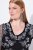 Ulla Popken 845366 Aftenkjole med V-hals Sort - Aftenkjoler - Festkjoler i plus size