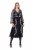 Ulla Popken 845366 Aftenkjole med V-hals Sort - Aftenkjoler - Festkjoler i plus size