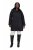 Ulla Popken SYMPATEX Triple Function Jacket Black - Jakker - Dame jakker i store størrelser