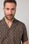 JP1880 Boxy Cuba Short Sleeve Shirt Brown - Skjorter - Skjorter til store mænd 2XL- 8XL