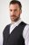 JP1880 846089 Sweatvest Sort - Habitter og blazere - Habitter og jakkesæt i store størrelser