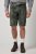 JP1880 846895 Bermudashorts i gederuskind Mørk oliven - Shorts - Shorts i store størrelser - W40-W60