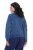 Ulla Popken 847035 Quiltet jakke Denimblå - Jakker - Dame jakker i store størrelser