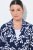 Ulla Popken 847586 Blazer i blomstret jacquard Mørkeblå - Blazere - Blazere i plusstørrelser til kvinder