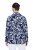 Ulla Popken 847586 Blazer i blomstret jacquard Mørkeblå - Blazere - Blazere i plusstørrelser til kvinder