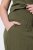 Ulla Popken 848131 Pyjamas med blonde Olivengrøn - Pyjama/Loungewear - 