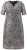 Ulla Popken 848137 Dyreprintet pailletkjole Beige - Aftenkjoler - Festkjoler i plus size