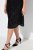 Ulla Popken 848140 Pailletkjole Sort - Aftenkjoler - Festkjoler i plus size