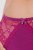 Ulla Popken 848522 Stringtrusser med blonde 3-pak Mørklilla - Trusser - 