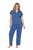 Ulla Popken 849144 Dyreprintet pyjamas Mørkeblå - Pyjama/Loungewear - 