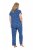 Ulla Popken 849144 Dyreprintet pyjamas Mørkeblå - Pyjama/Loungewear - 