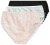 Ulla Popken 849194 Blomstrede trusser med blonde 3-pak Sort - Trusser - 