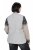 Ulla Popken 849221 Quiltet vest med ribkrave Grå - Veste - 